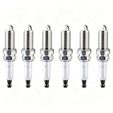 Spark Plugs ILZFR6D11 1208 for 2006 2007 BMW E90 E60 E85 Pack of 6