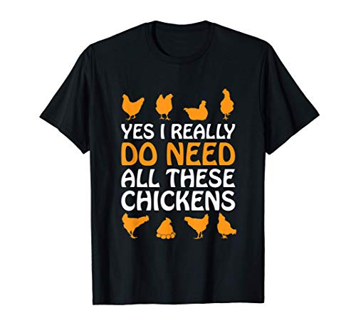 Chickens Gift Funny Farmers Chicken Lover Gift Maglietta