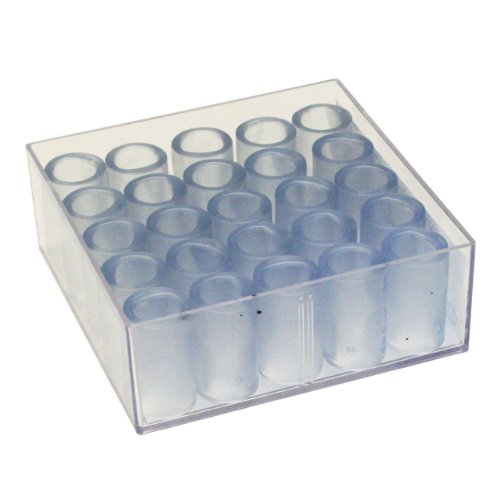 Vise Power Lift & Semi Finger Insert (Box of 25), Clear, 43/64