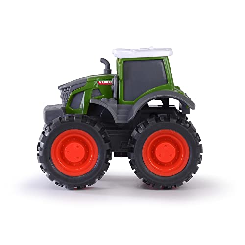 Dickie Toys - Spielzeug-Traktor Fendt Monstertruck, (9 cm), Kinder-Traktor mit Friktionsmotor, Vierradantrieb & XXL-Reifen, für Kinder ab 3 Jahren – Bild 4