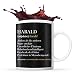 Produktbild Tasse Harald | Definition Vorname | Tasse mit Spruch lustig Fun Tasse Geschenkideen fürs Büro zum Geburtstag Jubiläum Kaffeetasse Bürotasse