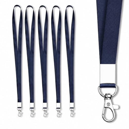 Image of 24mm or 1 inch thick Lanyards with Badge Clip