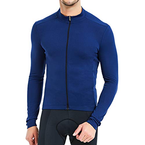 CATENA Maillot Ciclismo Hombre Jersey Manga Larga Ropa para Aire Libre Bicicleta MTB Transpirable Deportes Ciclo Camiseta