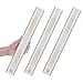 Produktbild Klighten 3PCS LED Bewegungsmelder Schrankleuchten, 30 LED Kleiderschrank Lampen Unterbauleiste Beleuchtung Küchenlampen Warmweiß 3000K, Silber