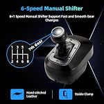 DOYO Gaming Steering Wheel with Pedals and Shifter, 1080° Racing Wheel with Paddle Shifters, Vibration Feedback, Steering Wheel for PC, PS4, Xbox One, Xbox Series X|S, PS3 and Switch - Image 5