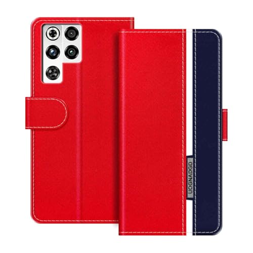UOGNADGD ���U�[�P�[�X ZTE Nubia Red Magic 11S Pro 5G �Ƃ̌݊������� �}�O�l�b�g���t���b�v�J�o�[ �X�^���h���J�[�h�z���_�[�t�� �Ռ��ی�Ή� (���b�h)