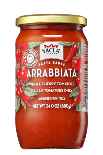 SACLA Arrabbiata Cherry Tomato Pasta Sauce with No Added Sugar