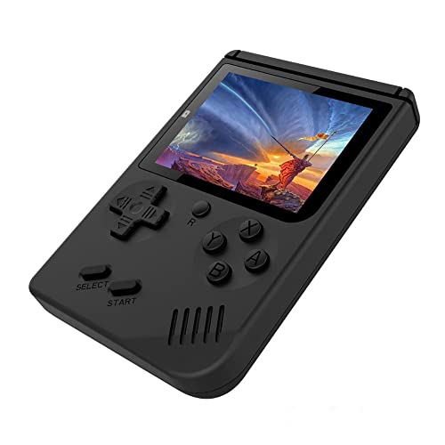 BCM Consola 400 Juegos Clasicos Portátil Pantalla 3" Color Salida TV Niño Adultos Consola Mini Retro (NEGRA) Cover