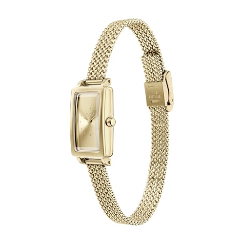 Image of Skagen Hagen Lille Rectangular Stainless Steel Watch for Women