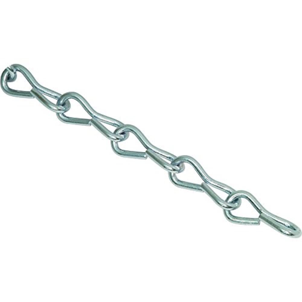Ali's DIY Jack Chain Galvanised 3mm Ideal for Hanging Baskets, Pictures, Bird Feeders etc - Custom Cut Lengths (10 Metres, Galvanised)