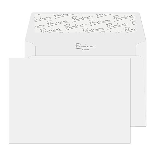 Enveloppes autocollantes C6 120g blanches Blake Business 37880 pour publipostage