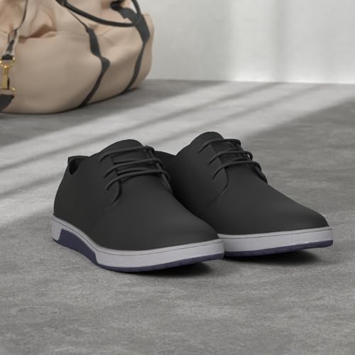 Image of ZZHAP Men's Casual Oxford Shoes Breathable Flat Fashion Sneakers