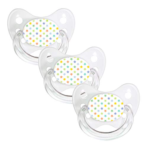Dentistar® Silikon Schnuller – Kieferfreundlich & Zahnschonend – Größe 3 Ab 14 Monate – Oktoberfest-Motiv – Made In Germany