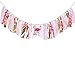 WAOUH HighChair Banner for 1st Birthday - First Birthday Decorations for Photo Booth Props, Birthday Souvenir and Gifts for Kids, Best Party Supplies(Flamingo)