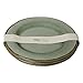 TAG Veranda Melamine Dinner Plate Set Of 4 Slate Green