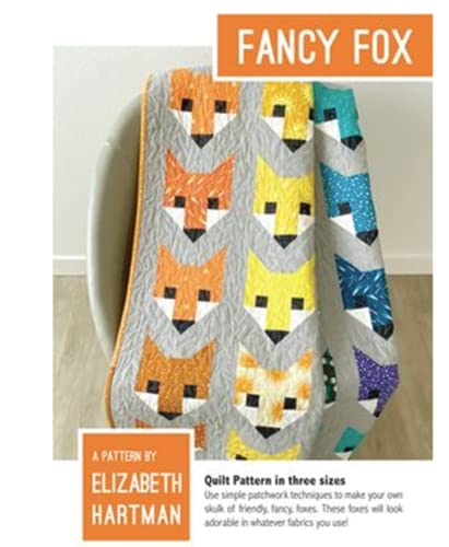 Elizabeth Hartman Ptrn Fancy Fox Quilt Pattern, 8.5" X 5.5" #TOP1