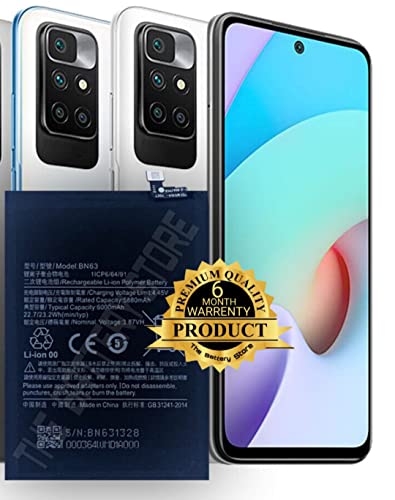 Image of Original BN63 Battery for Redmi 10 /10 Prime 21061119AG, 21061119BI, 21061119DG, 21061119AL Battery with 6 Month Warranty**(Y00000194)