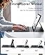 CHESONA Hülle mit Tastatur für iPad 10 Generation/11 Generation A16 2025, 7 Farben Beleuchtung, Multi Touch Trackpad, 2 Bluetooth Kanäle für Neu iPad 10. Gen 2022/2025 11, Schwarz