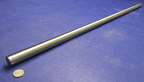 1055 Carbon Steel Hardened Shaft 25mm Diameter x 1000mm Long 1 pc