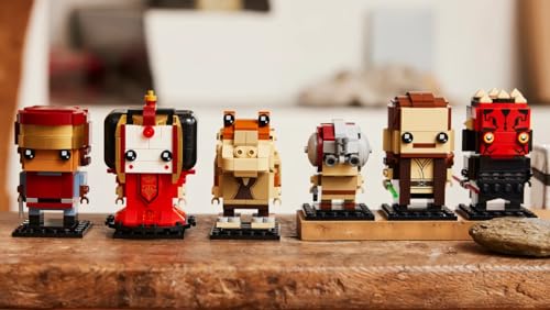 40676 Brickheadz Star Wars La minaccia fantasma 10+ 732 pezzi con figure costruibili di vari personaggi - Lego - Immagine 4