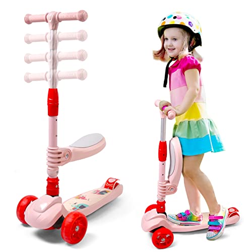 Trottinette Pliable 2 Roues Barbie – Guidon Réglable, Plateau Alu Antidérapant - Vélo - Trottinette - Hoverboard