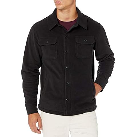Amazon Essentials Polar Fleece Shirt Jacket Cover