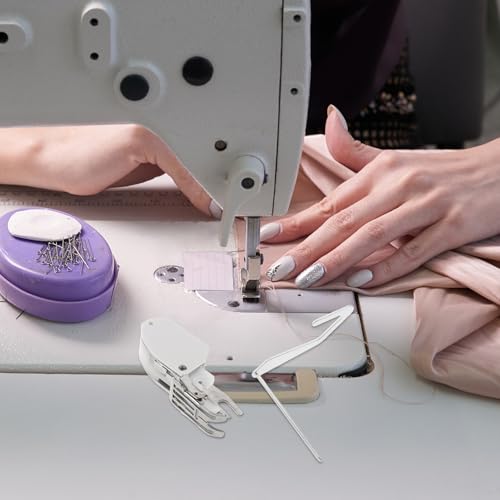 Accesorio universal para máquina de coser pie prensatelas de dobillo miniatura 6