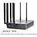 UOTEK 5G SIM Card Router CPE, WiFi 6 5G Cellular Modem Dual Band NSA SA with SIM Card Slot for Smarthome Office Indoor High Speeed Wireless Router