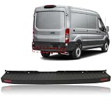 Rear Bumper Cover Step Plate Fit for 2015-2022 Ford Transit 150 250 350 Vans with Medium or High Roof Only Rear Bumper Cover Top Pad Panel for FO1190108 (NOT FIT Low ROOF)