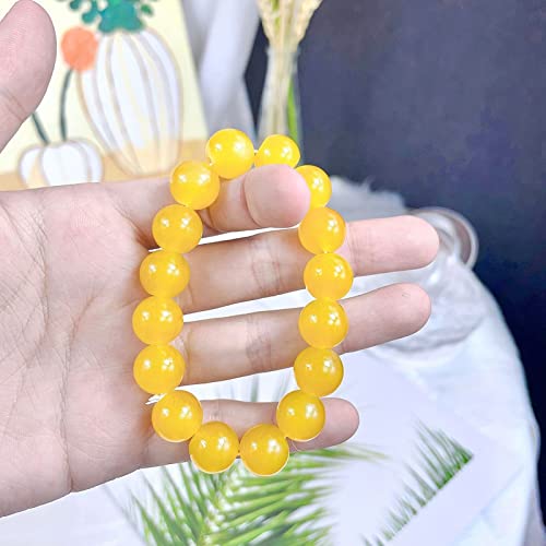 Bracelet jade fête des mères : le cadeau extensible de 8 mm en cristal et calcédoine