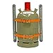 Produktbild Gasflaschenhalter für Wohnwagen, Wohnmobil, LKW, Transporter Ink. Zurrschienen, Ösen und Spanngurten. Ideal zum sichern von Gasflaschen. (14913-01)