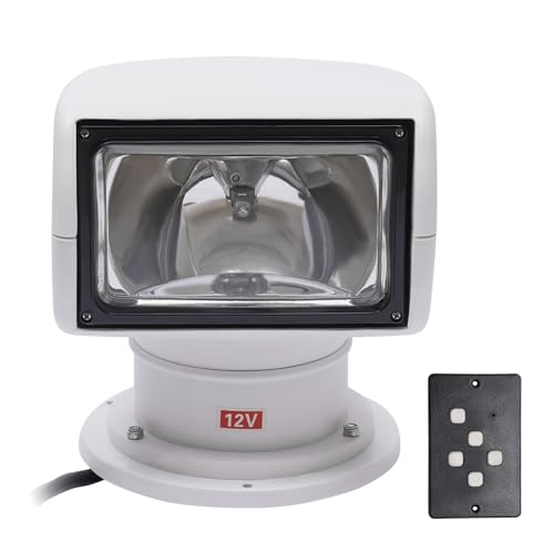 Marine LED Searchlight with 360° Rotation