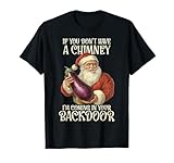 Funny Dirty Christmas Inappropriate Christmas Dirty Santa T-Shirt