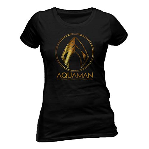 Beats & More Aquaman Movie - Muñeco de Aquaman, diseño metálico Negro XL