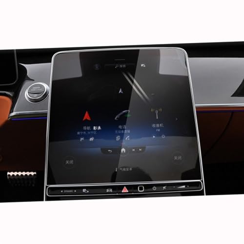 Film protection verre trempé anti-rayures Benz S-Class W223 2021 écran 12,8 pouces