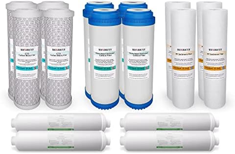 ax Water 6 Stage Reverse Ososis RO DI Water Filter Replaceent Kit