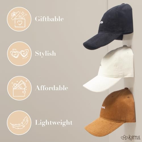 Sombrero de pana unisex Karma talla única miniatura 5