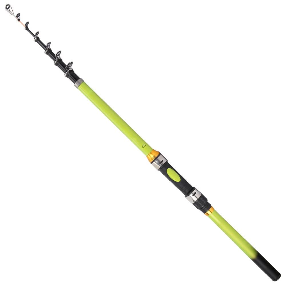 Teleskopowa Krótka Wędka Mini Przenośna z Włókna Węglowego - Morska Ultralekka Casting Rod Sea Pole Akcesoria