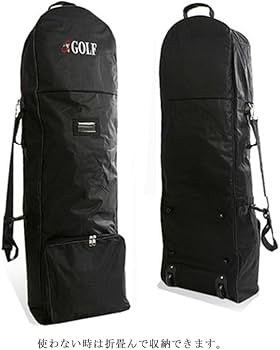 Amazon | キャスター付き ゴルフバッグ カバー ゴルフバックカバー 大