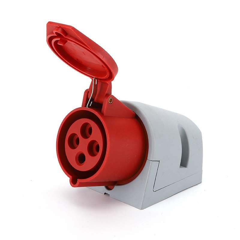 IEC60309 Waterproof CEE Industrial Connector Socket 4Pin 16A 380-415V 3P+E IP44