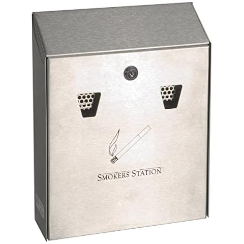 Rubbermaid Commercial Smokers' Station, Black Cover