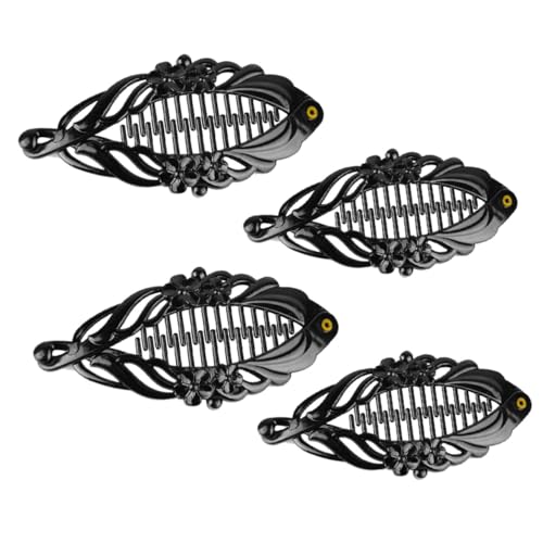 IWOWHERO 4 Nbv hair clip hair pin wA Jb^[ wA[Jb^[ I ͂  ̎q̓ ▭ȏ̎q̃ob^ vX`bN Black