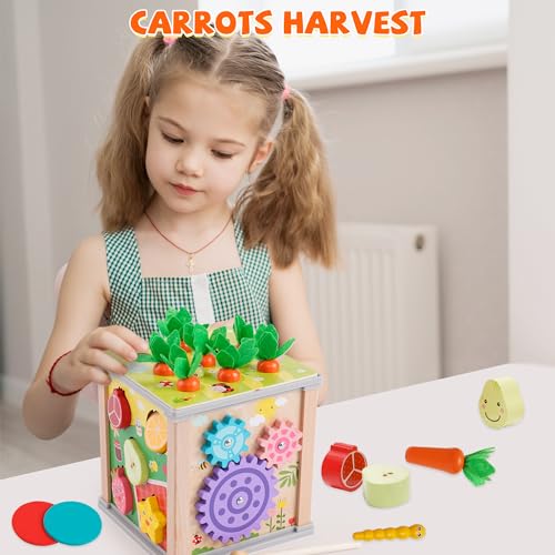 NUKied 9 in 1 Cubo di attività Giocattoli,Cubo di