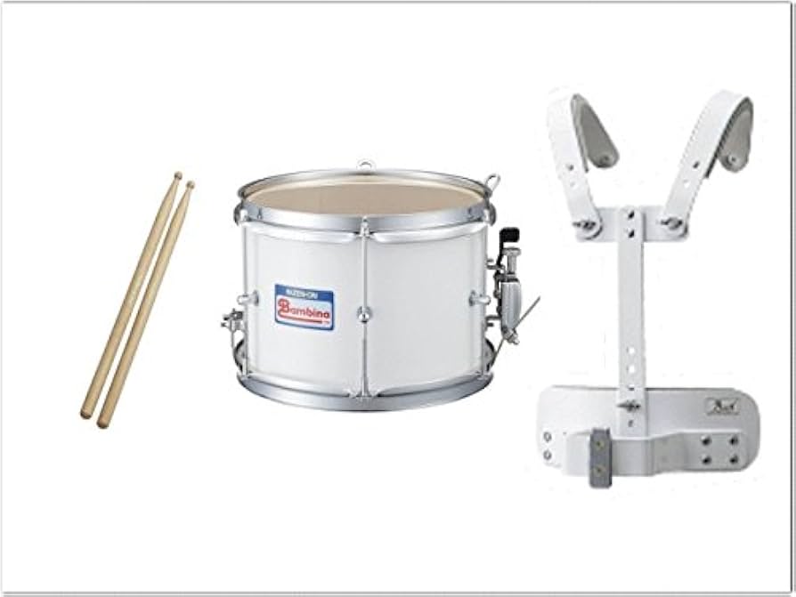 ゼンオン　バンビーナ 　テナードラムPG-2　マーチングドラ厶　太鼓 Amazon | 全音 PG-2NR バンビーナ マーチング テナードラム 赤