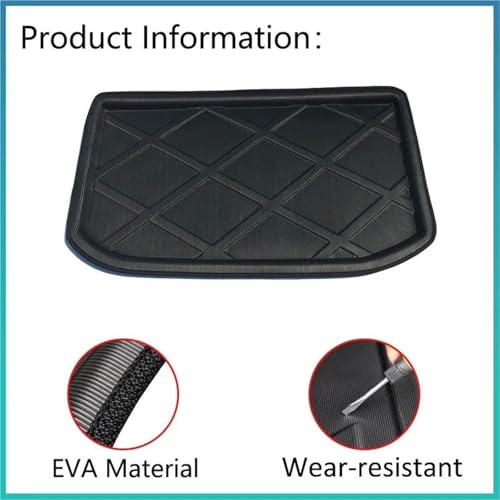 Tapis de coffre imperméable et antidérapant pour Micra K13