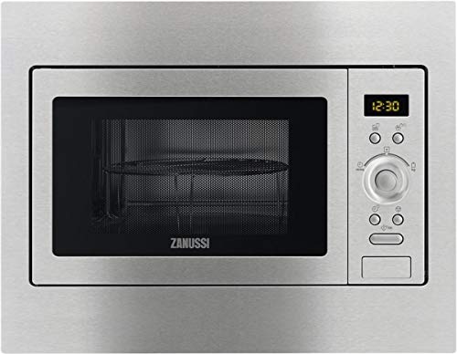 Zanussi ZSG25249XA Integrado 25L Acero inoxidable - Microondas (Integrado, 25 L,...