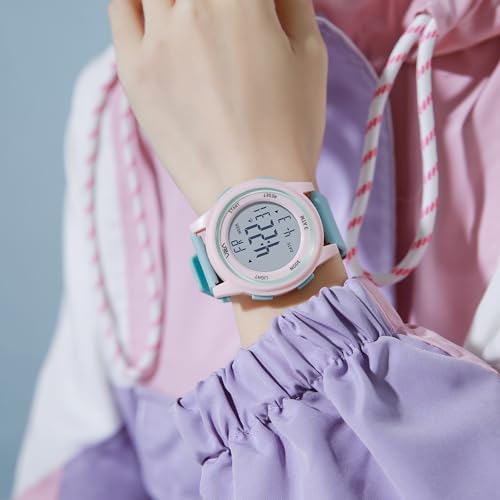 Image of V2A Nova X 2810 Digital Watch for Kids & Teens | Large Easy-Read Display | Alarm Stopwatch Backlight | TPU Sport Strap | 30M Water Resistant | Boys Girls Everyday Watch
