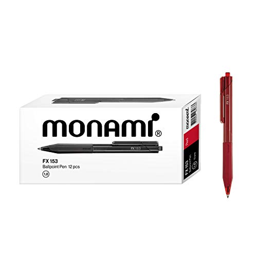Stylo rétractable MONAMI FX 153 encre F5 ultra lisse sans bavure