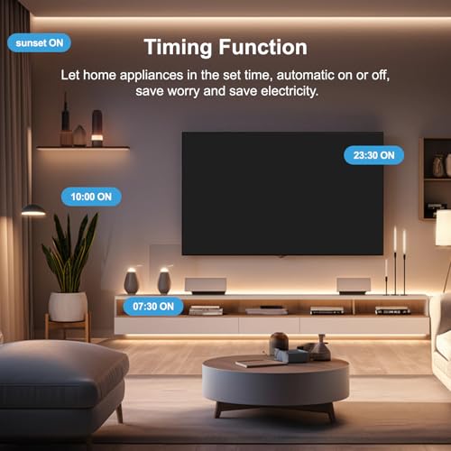 wooaismart Smart Plug, WiFi Plugs Work with Alexa and Google Assistant, Smart Outlet with  - image 7