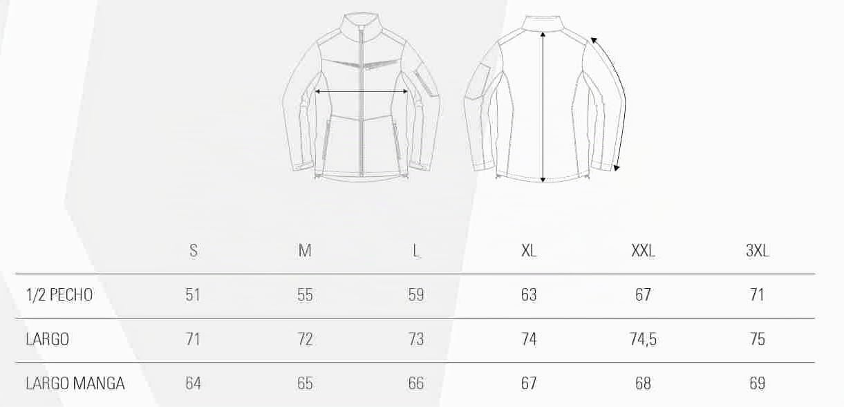 WORKTEAM Chaqueta Softshell, Corta Vientos Y Repelente al Agua, con Detalles Reflectantes, Forro Polar Interior, Transpirable y Resistente al Desgarro. Unisex